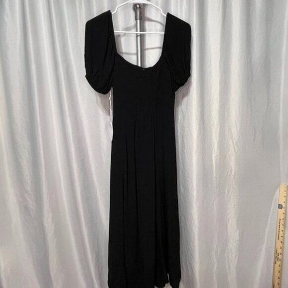WAYF Leonie Puff Sleeve Midi Dress | Estimated Size Small NWT - Picture 7 of 12